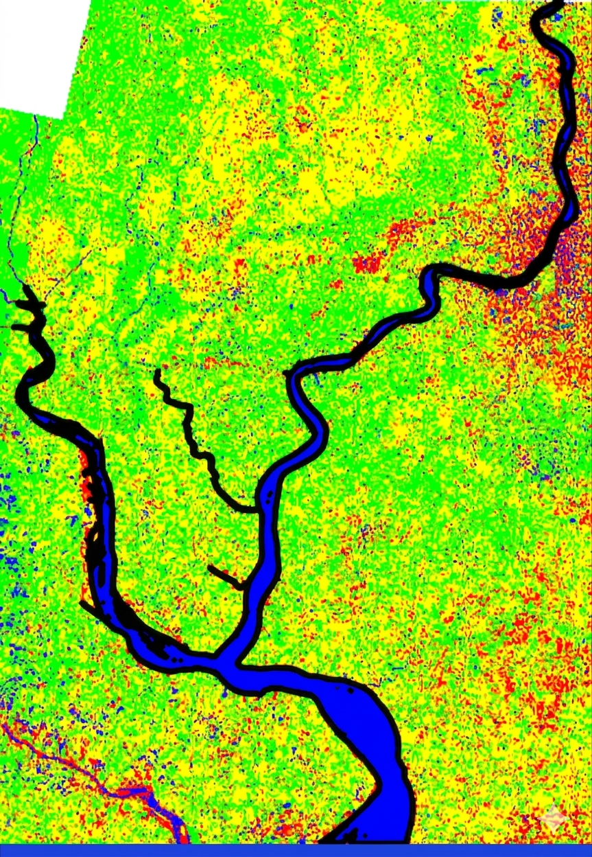 Land use land cover map
