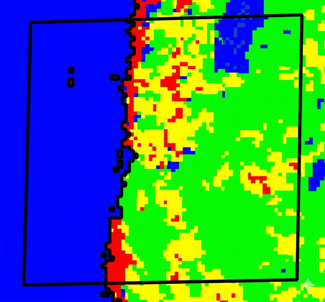 River bank estimation satellite analysis 1