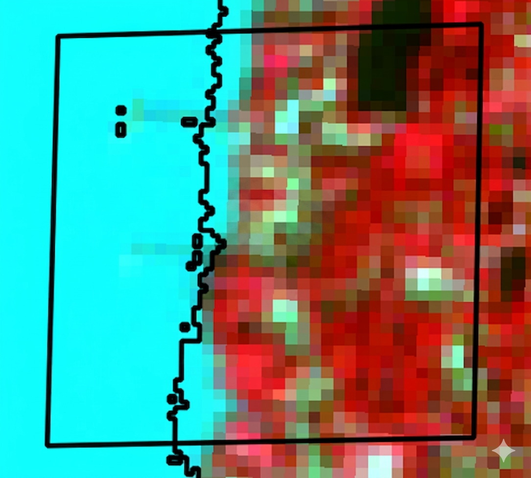 River bank estimation satellite analysis 2
